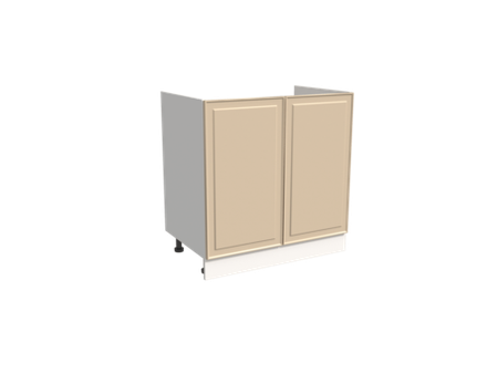 Кухня Модуль ШНМ 800 Белый / Антично-бежевый