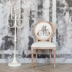 Стул Объект мечты Монограмма буквы M