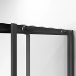 Душевой уголок Niagara Nova NG-6829-34BLACK 90х90 стекло прозрачное/профиль черный матовый
