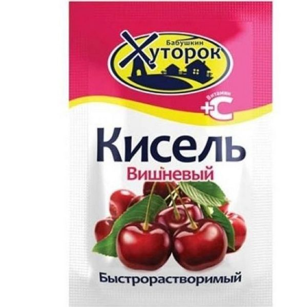 Кисель Бабушкин Хуторок "Вишня", 30 г