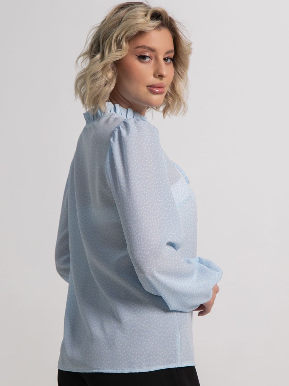 Блуза Анастейша (голубая) Б15207-18М LT Collection