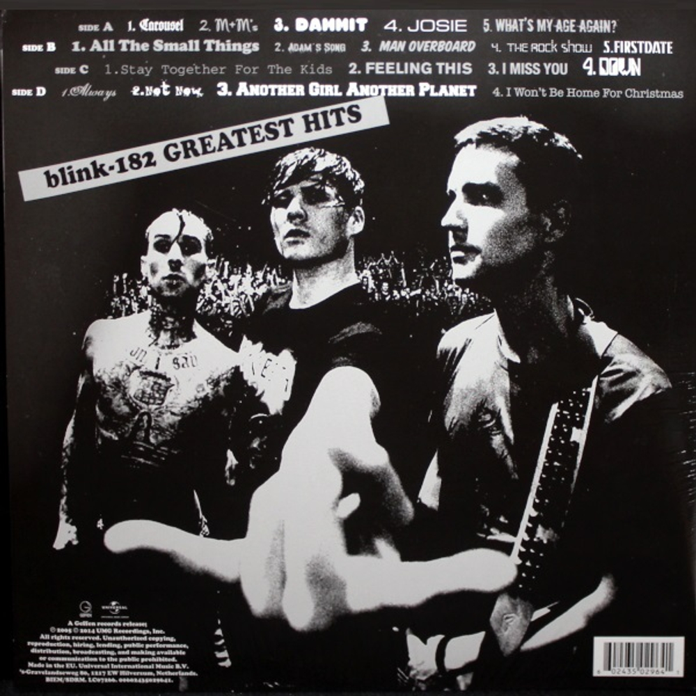 Blink-182 / Greatest Hits (2LP)