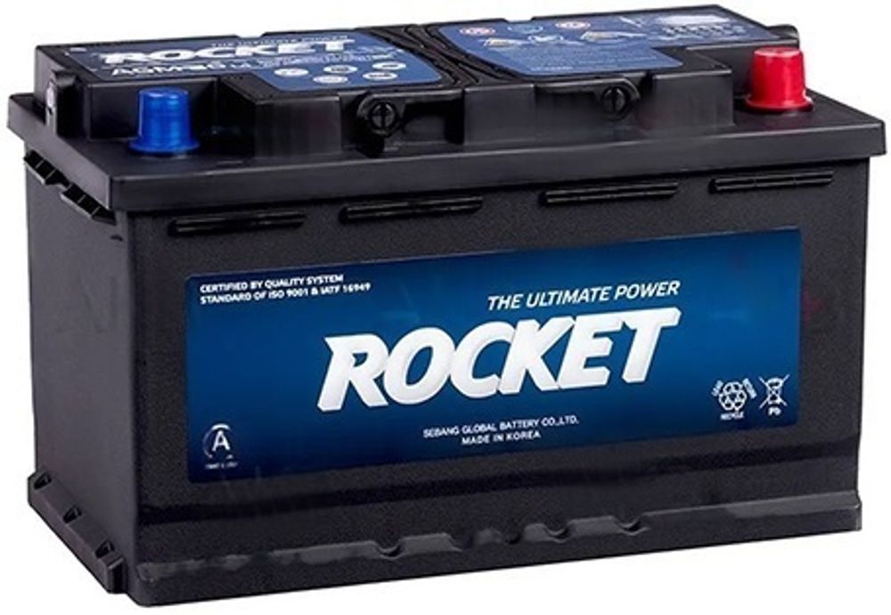 ROCKET EFB 6CT- 80 аккумулятор