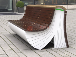 Скамейка Книга