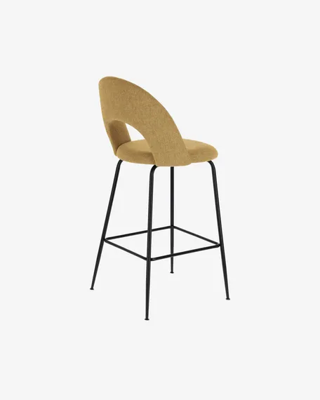 Полубарный стул Mahalia 63 см горчичный