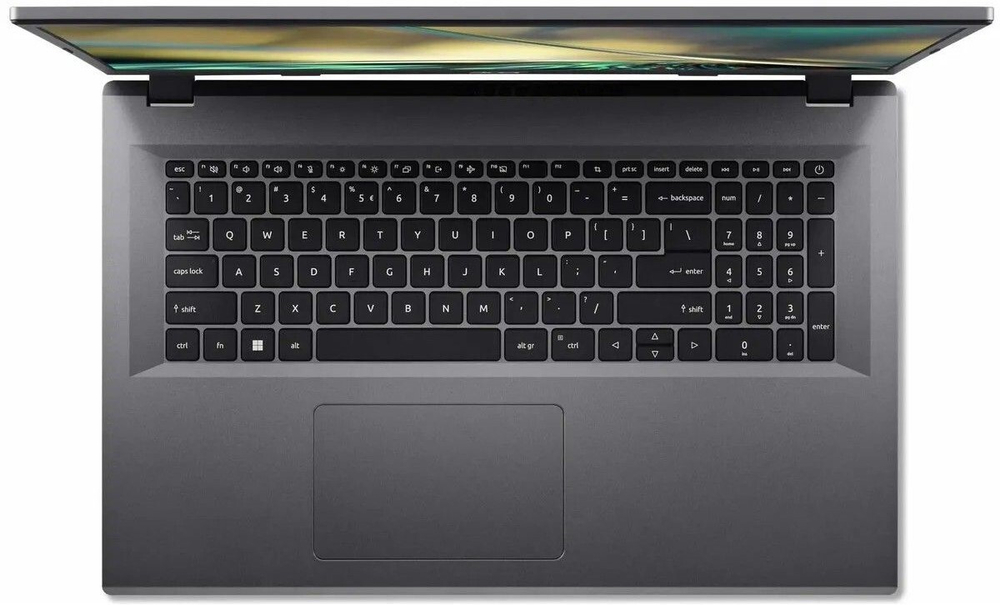 Ноутбук  Acer Aspire A317-55P 17.3 ", Intel N, 8 Гб RAM, 256 Гб SSD, UHD Graphics, Серебристый