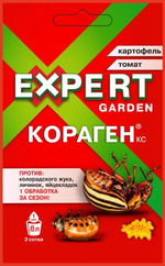 Средство КОРАГЕН от колорадского жука и лечинок на картофеле и томатах 1 мл