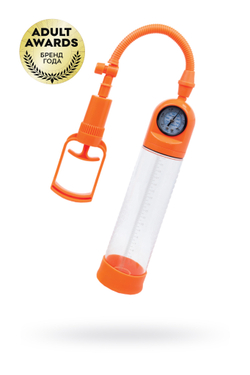 Помпа для пениса TOYFA A-Toys, Силикон, Прозрачный, 20 см