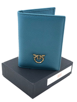 PASSPORT COVER - blue gold