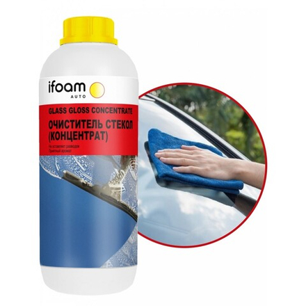 IFOAM GLASS GLOSS CONCENTRATE очиститель стекол, 1 л - 5 л