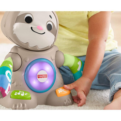 Fisher-Price Linkimals — интерактивный ленивец со светом и звуком, вер. ПЛ GHY92