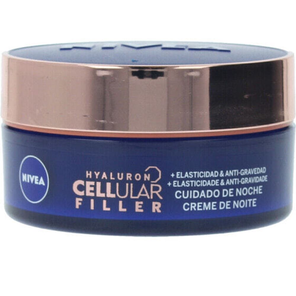 Nivea Hyaluron Cellular Filler Ночной крем с гиалуроновой кислотой для разглаживания морщин и повышения элестичности кожи 50 мл