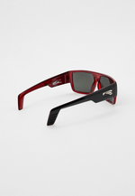Спортивные очки LiP Rock / Gloss Black - Red / PC Polarized / Silver Mirror Smoke Lens