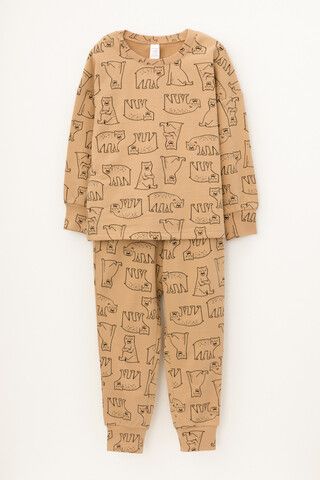 пижама  для мальчика  К 1587/24/итальянский песок,медведи