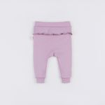 Ползунки с открытой ножкой и рюшей "Вереск" 0+