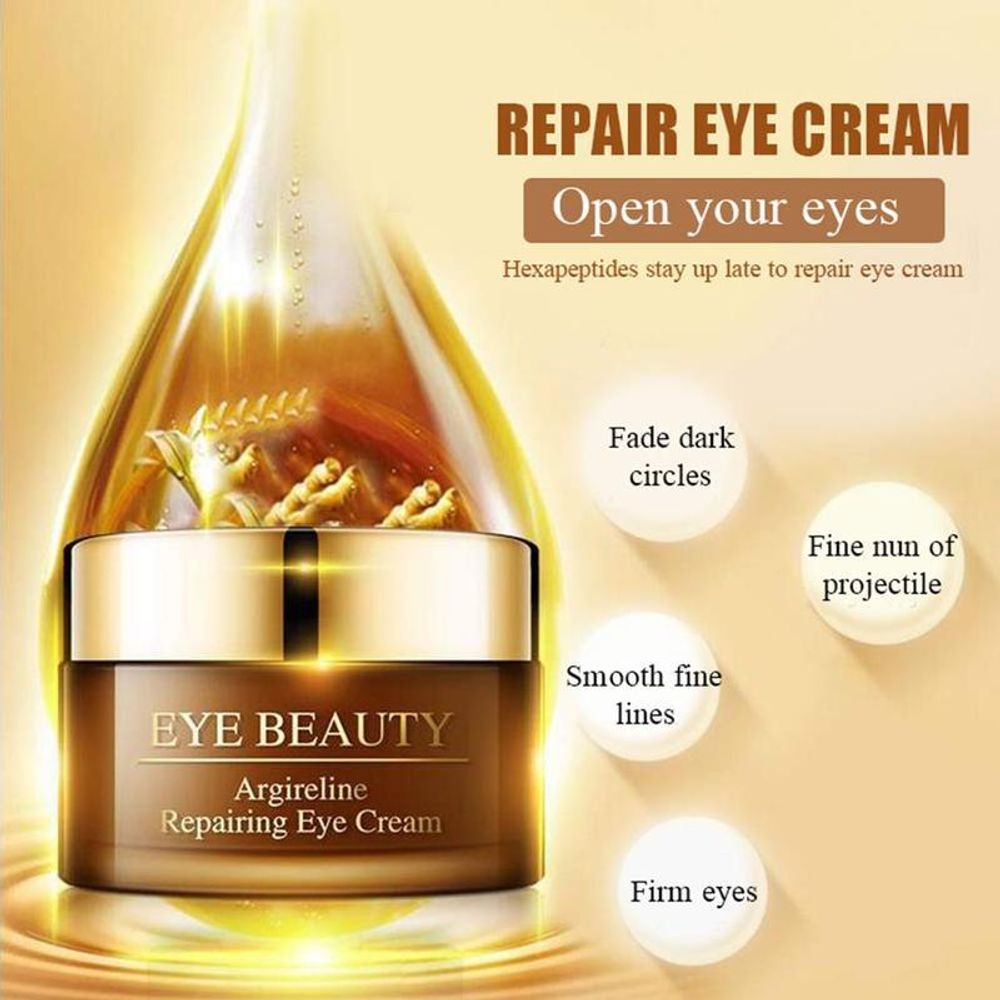 Крем для век Hankey с Аргирелином от мимических морщин Argireline Repairing Eye Cream 30 г