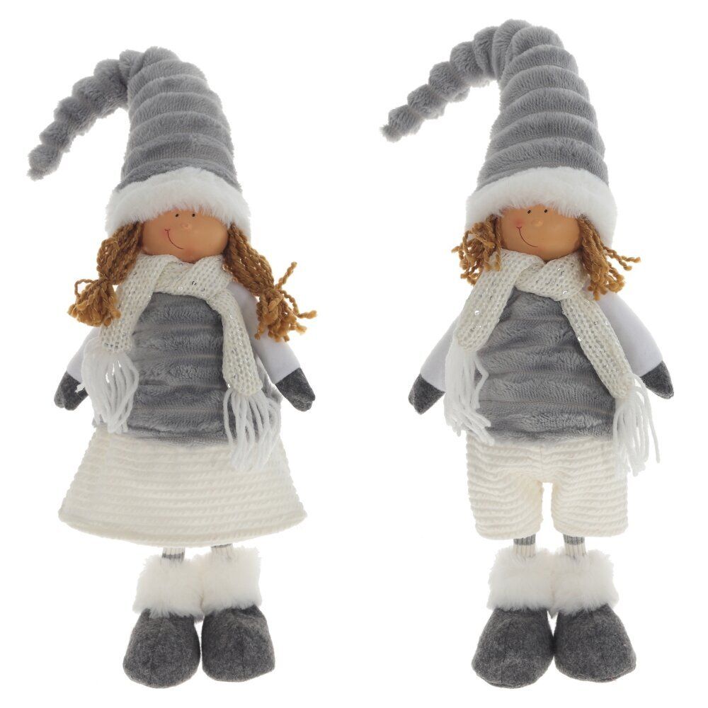 GAEM Игрушка набивная "Девочка, Мальчик", L15 W10 H53/33 см, 2в.