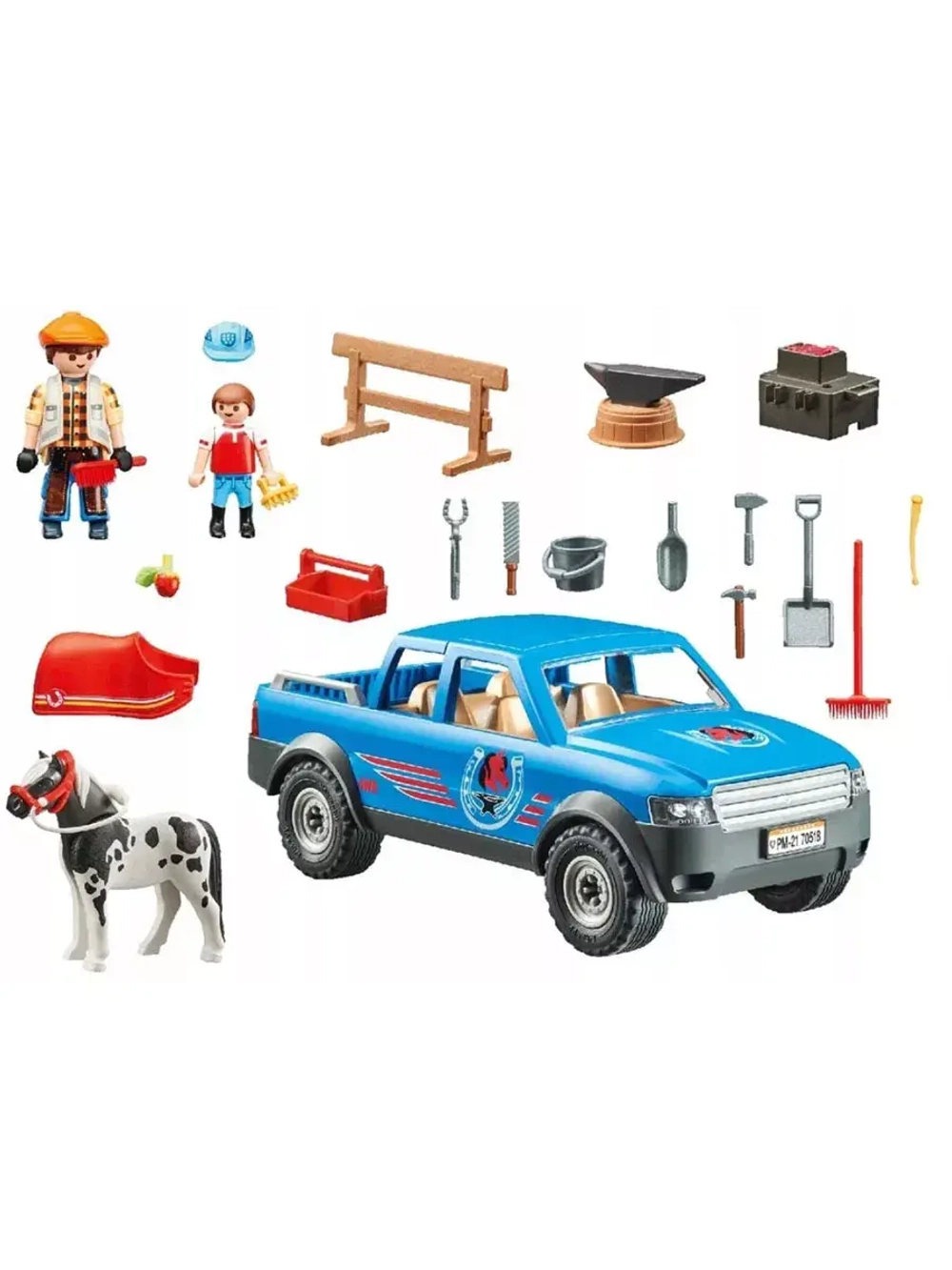 Набор Мобильный кузнец на джипе Playmobil 70518
