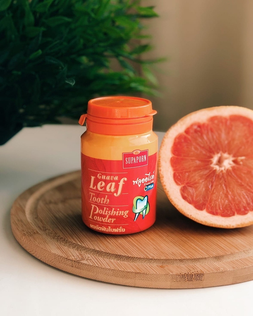 Зубной порошок с измельченными листьями Гуавы Guava Leaf Tooth Polishing Powder Supaporn
