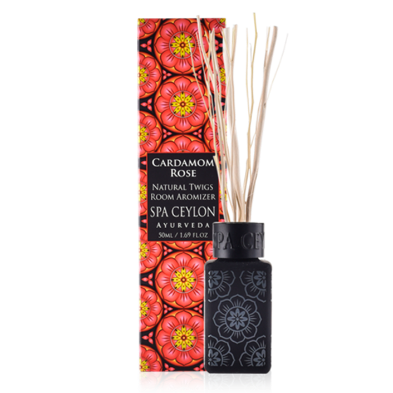 Ароматизатор помещений с ароматом "РОЗА И КАРДАМОН" 50мл