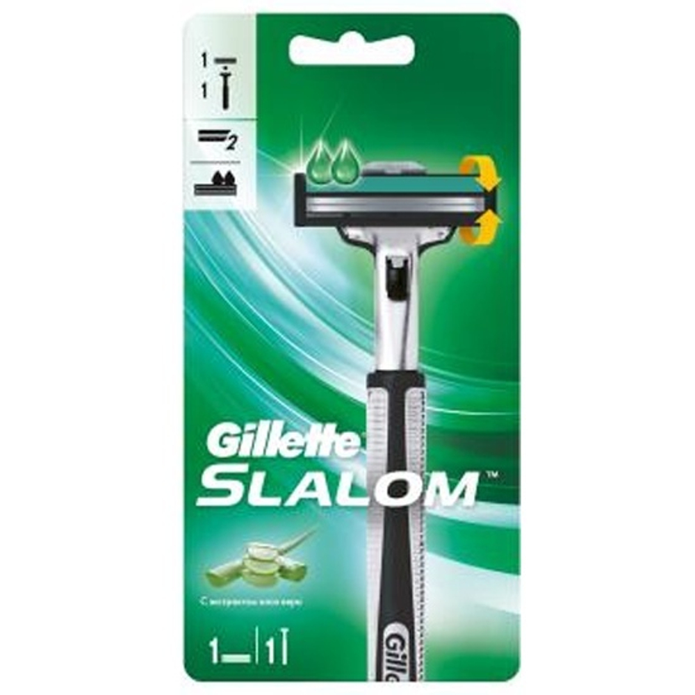 Станок д/бритья "Gillette SLALOM"  (1касс)