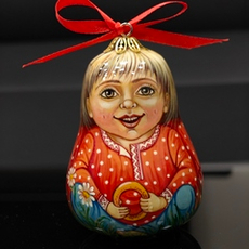 Матрешка "Антошка"( ручная роспись Палех)