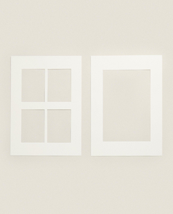 Zara Home Фоторамка из стекла, цвет чёрный, 30 см