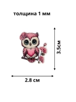 Акриловые кабашоны для бантиков