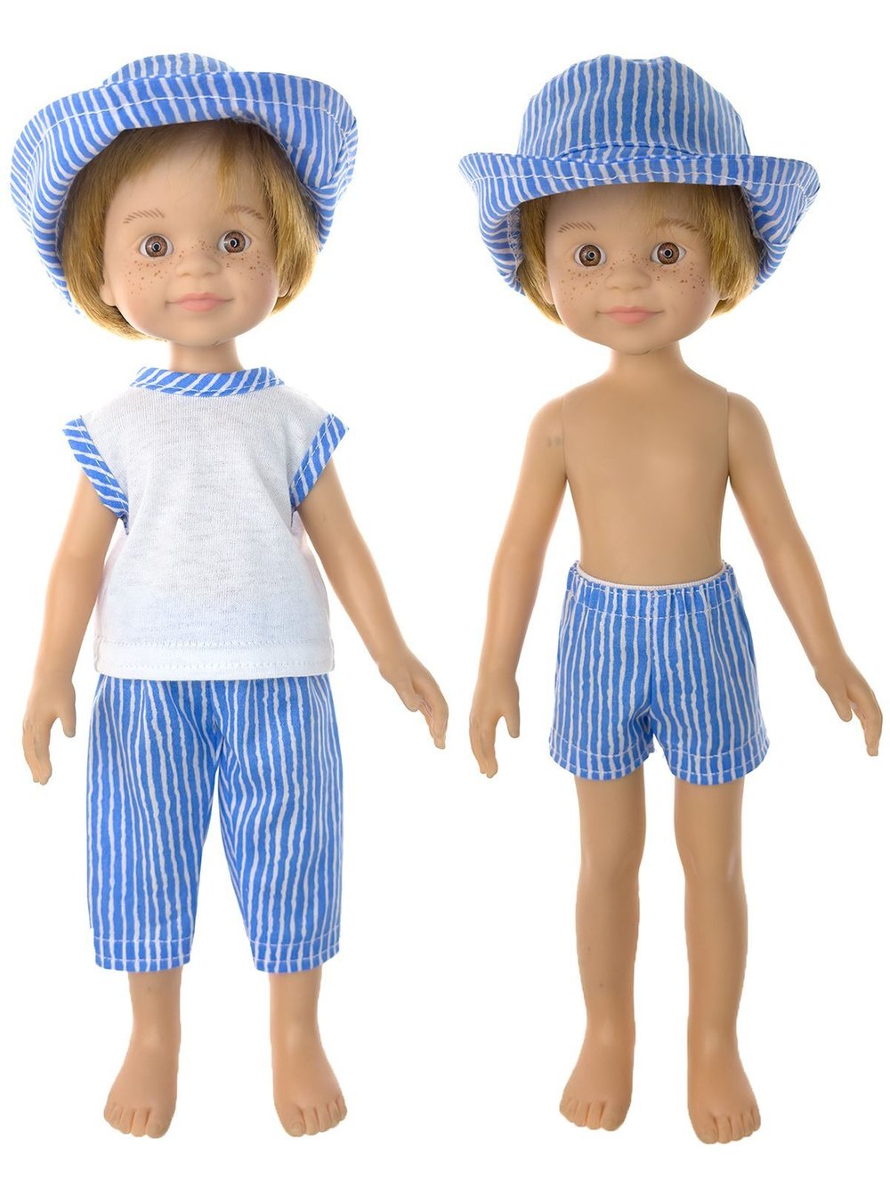 Панама, шорты, бриджи, футболка для кукол Paola Reina 32 см (1024)