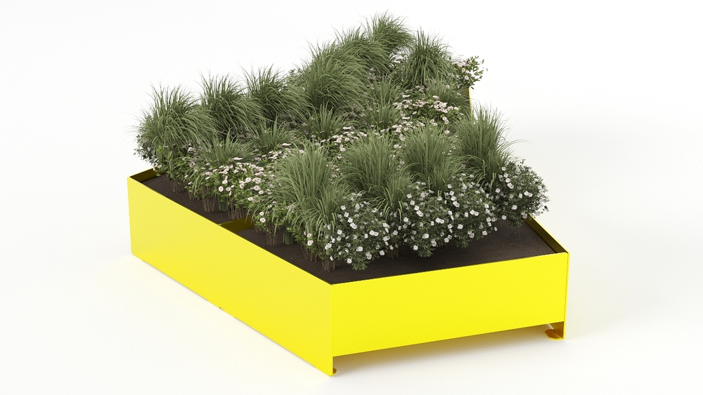 Скамья-вазон Модуль 5 SK00354