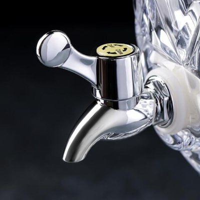 Диспенсер для напитков стеклянный Magistro «Сияние», 2,7 л, 17×50 см