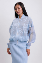 Бомбер из хлопка