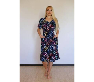 Халат женский "Каприз К.П" молния (154)