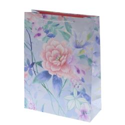 GAEM Пакет подарочный S (бумага 210г/м2, блок 12шт), L18 W10 H23 см, 4в.