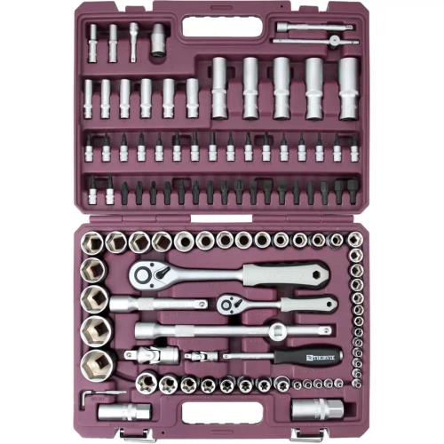 Набор инструмента универсальный 1/4", 1/2"DR THORVIK TS108