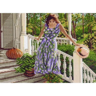 "Дачный полдень"-0910 канва с рисунком