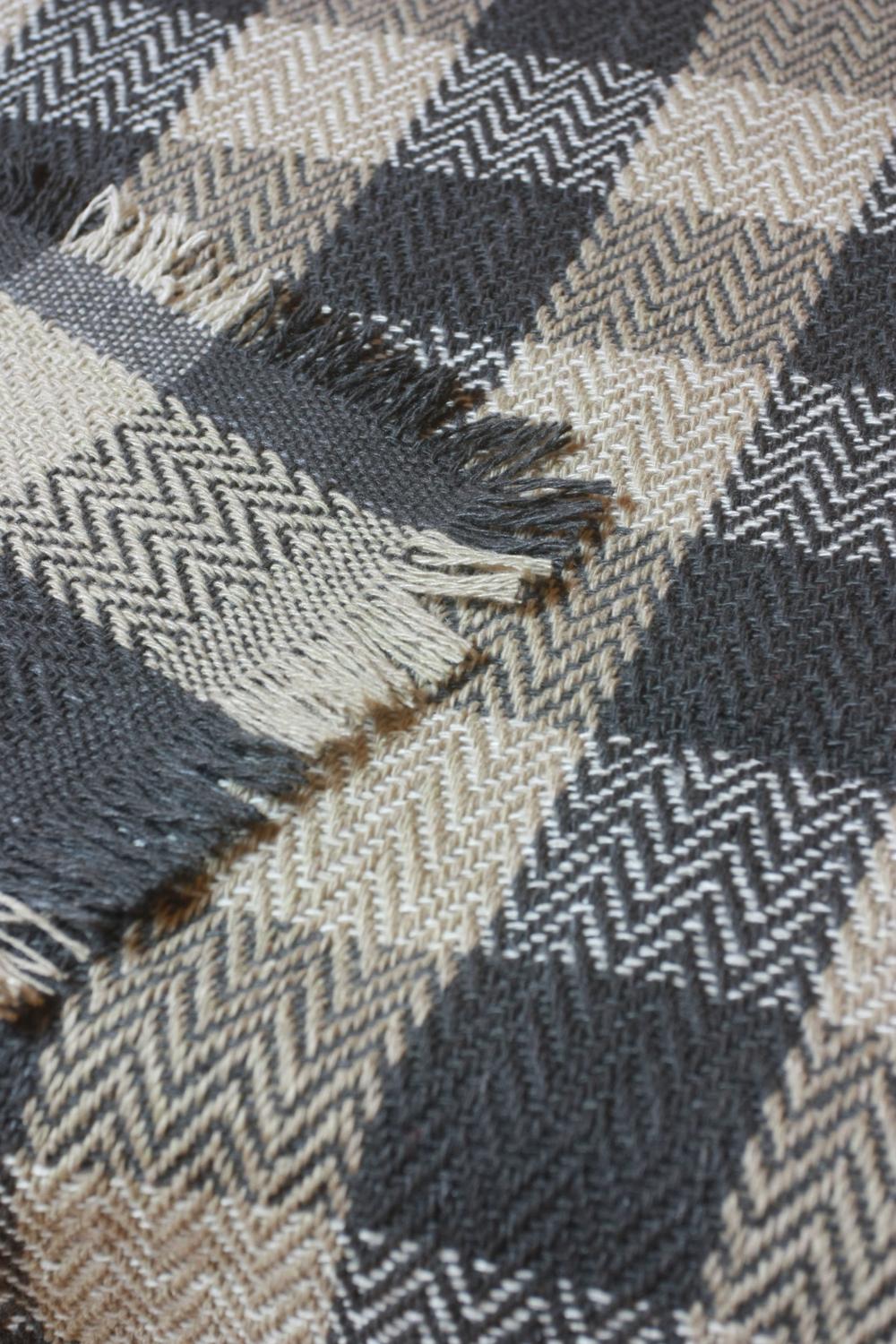 Плед Клетчатый 2 спальный (2х-спальный) 190х210 см, ПАН/ плед для пикника / плед для дачи / плед 2 спальный