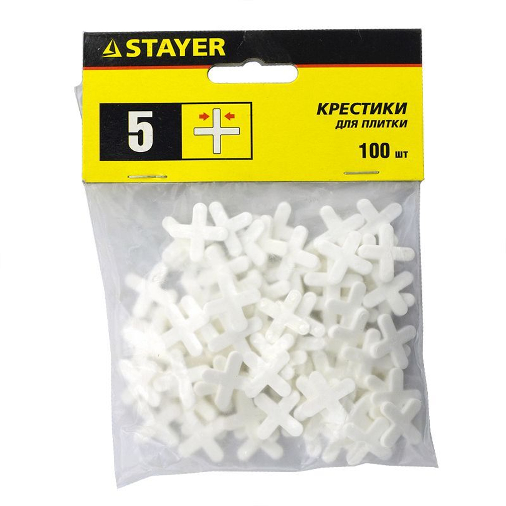 Крестики Stayer для кафеля 1.5мм. (200шт/60упак)