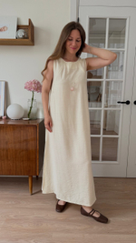 Платье Sun для беременных и кормящих, Сливочный