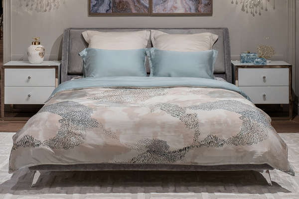 Пододеяльник Garda Decor Нувола 220x200 бирюзовый