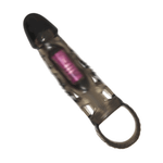 Дымчатая вибронасадка на пенис с подхватом 18см Pretty Love Harrison BI-026209-1