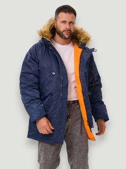 N-3B Husky Denali (синяя - r.blue/orange)