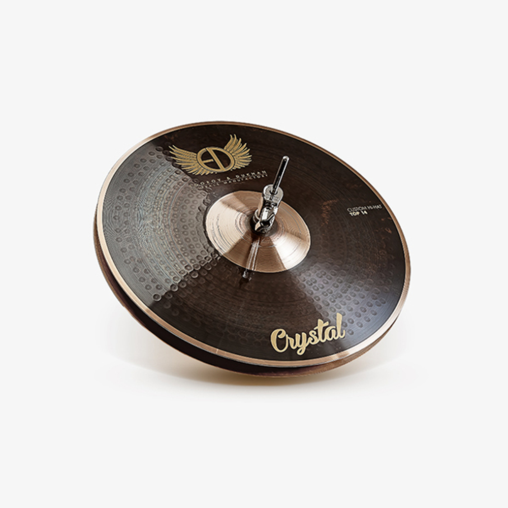 EDCRHH14 Crystal 2017 Hi-Hat Тарелка 14", ED Cymbals