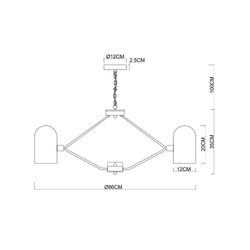 Подвесная люстра Arte Lamp