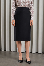 4812 Юбка женская (черный)