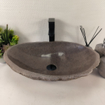 Раковина из речного камня RS-65450 57*38*14 0857
