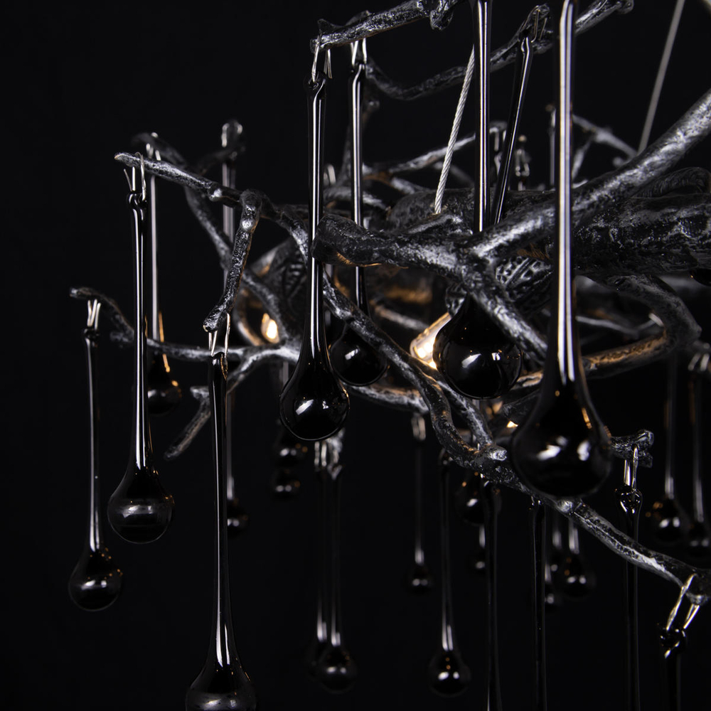 10068/1000 BK Подвесная люстра LOFT IT Bijout