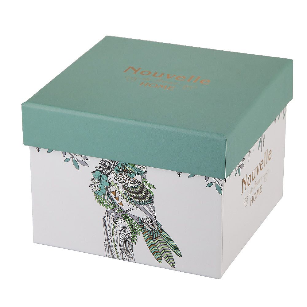 Кружка "Райская птица" v=430мл (фарфор) (подарочная упаковка)