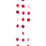 Гирлянда Круги Appl Red блеск 2,1м 6шт