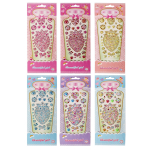 Наклейки-стразы Alingar, акриловые, "Клубничка", пакет с европодвесом